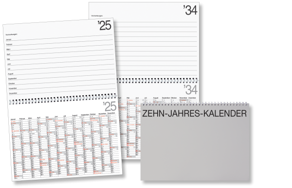 Zehnjahreskalender ZK